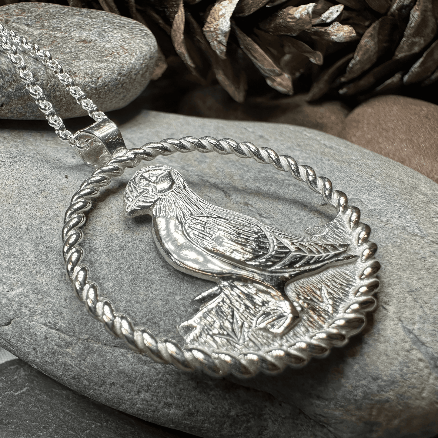 Orkney Puffin Necklace - 18