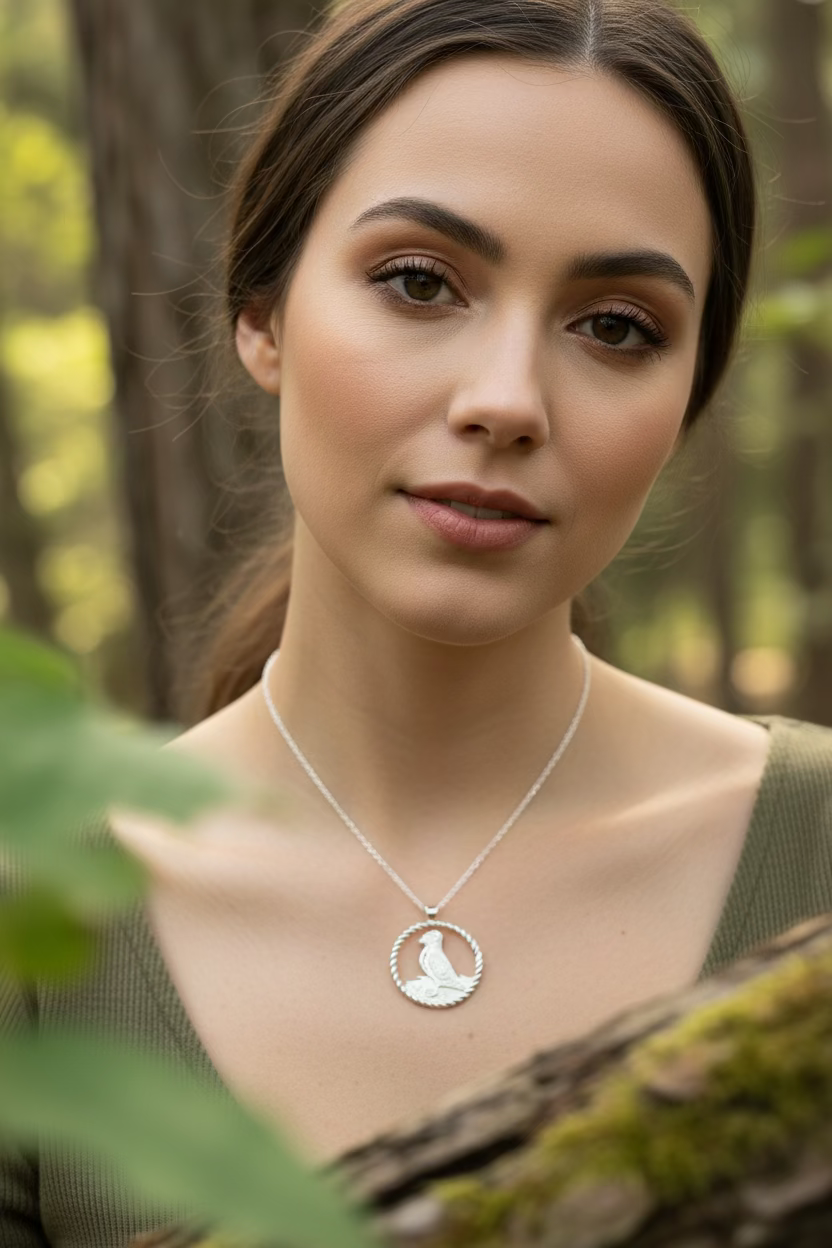 Orkney Puffin Necklace
