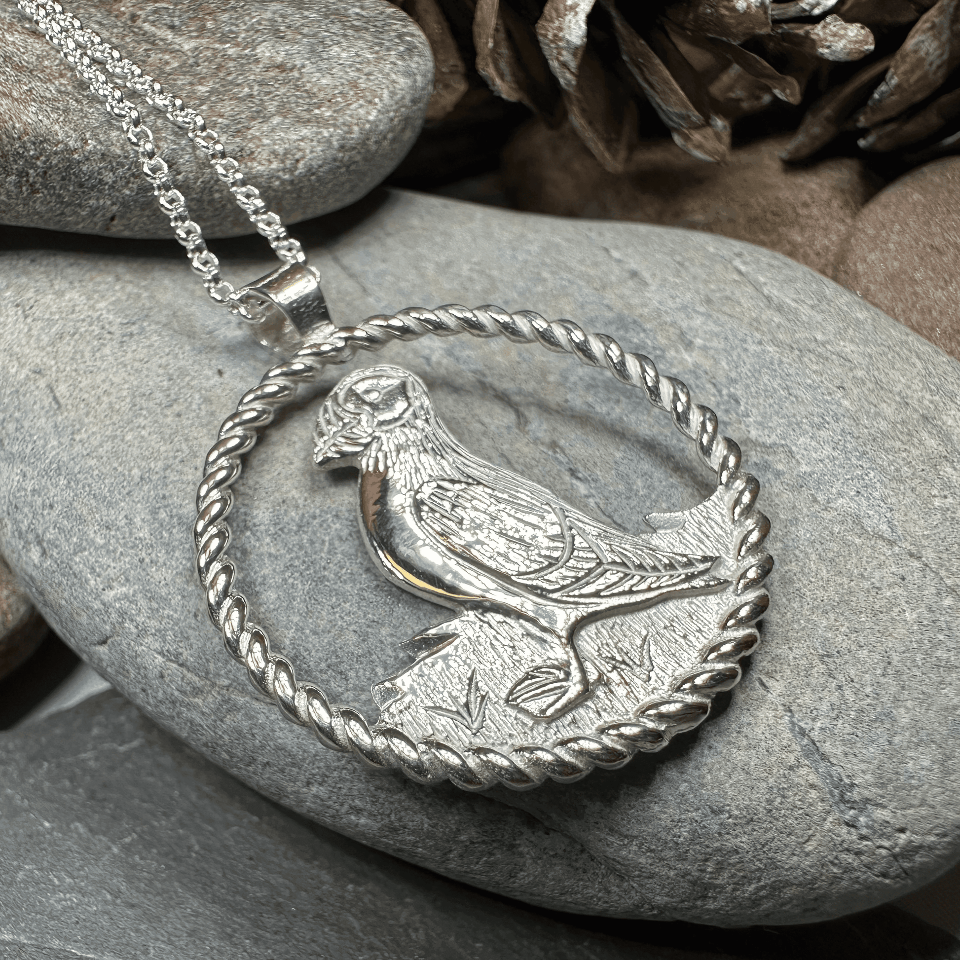Orkney Puffin Necklace - 18