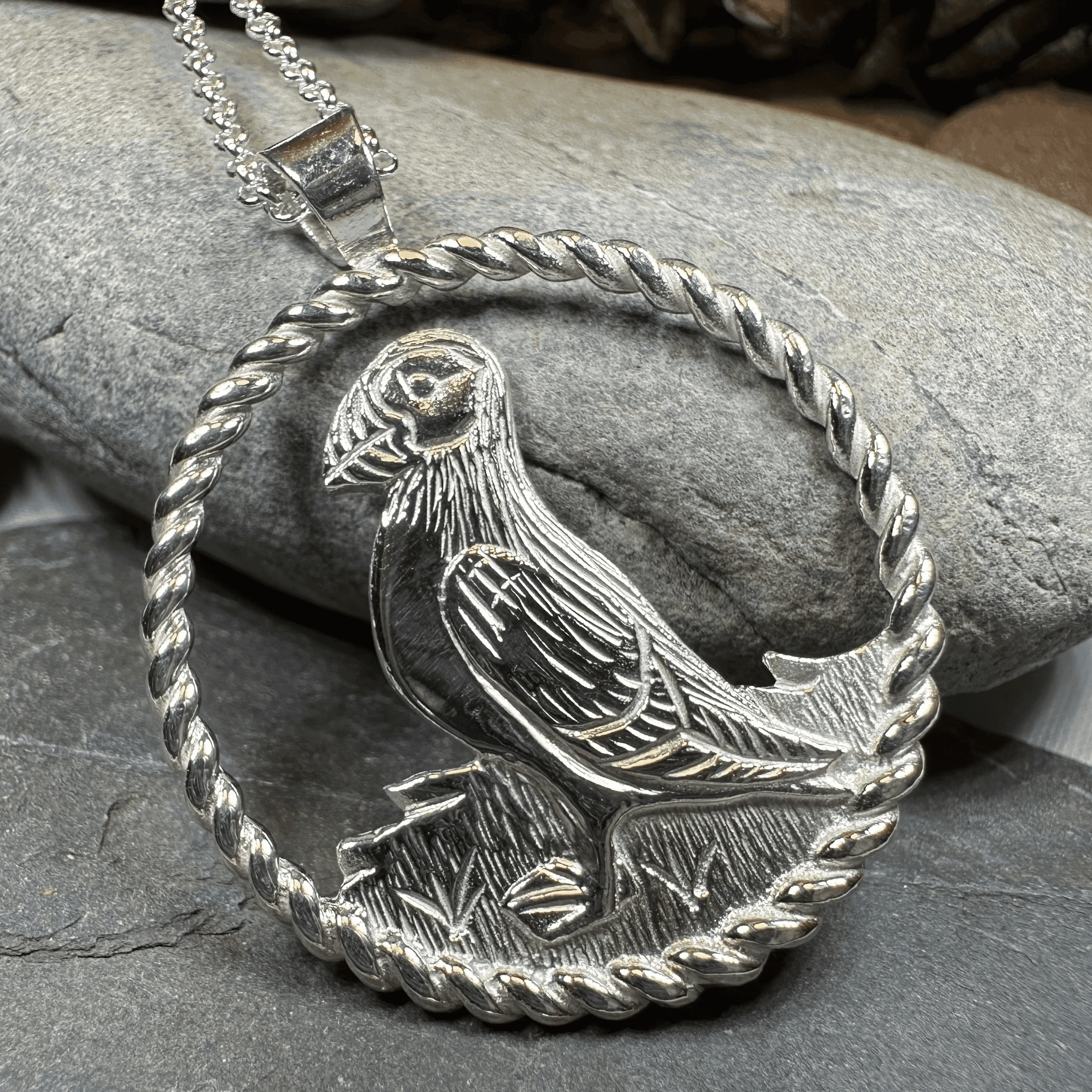 Orkney Puffin Necklace - 18