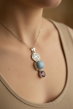 Euna Celtic Spiral Necklace