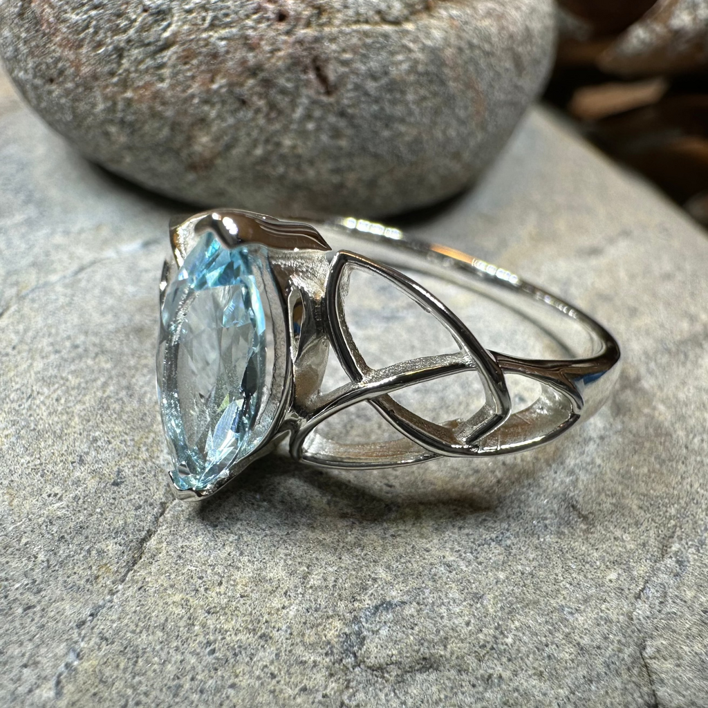 Millicent Celtic Trinity Knot Ring