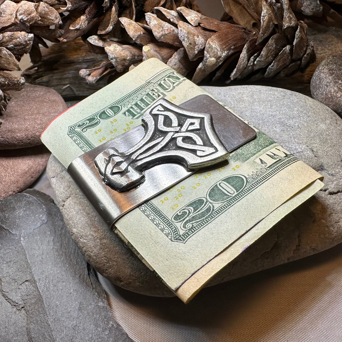Thor's Hammer Money Clip