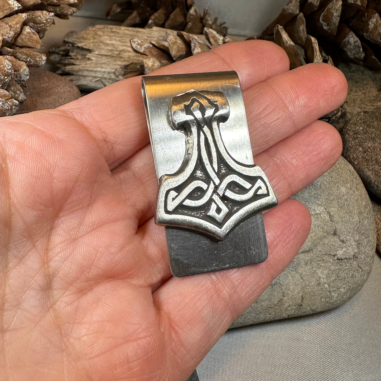 Thor's Hammer Money Clip