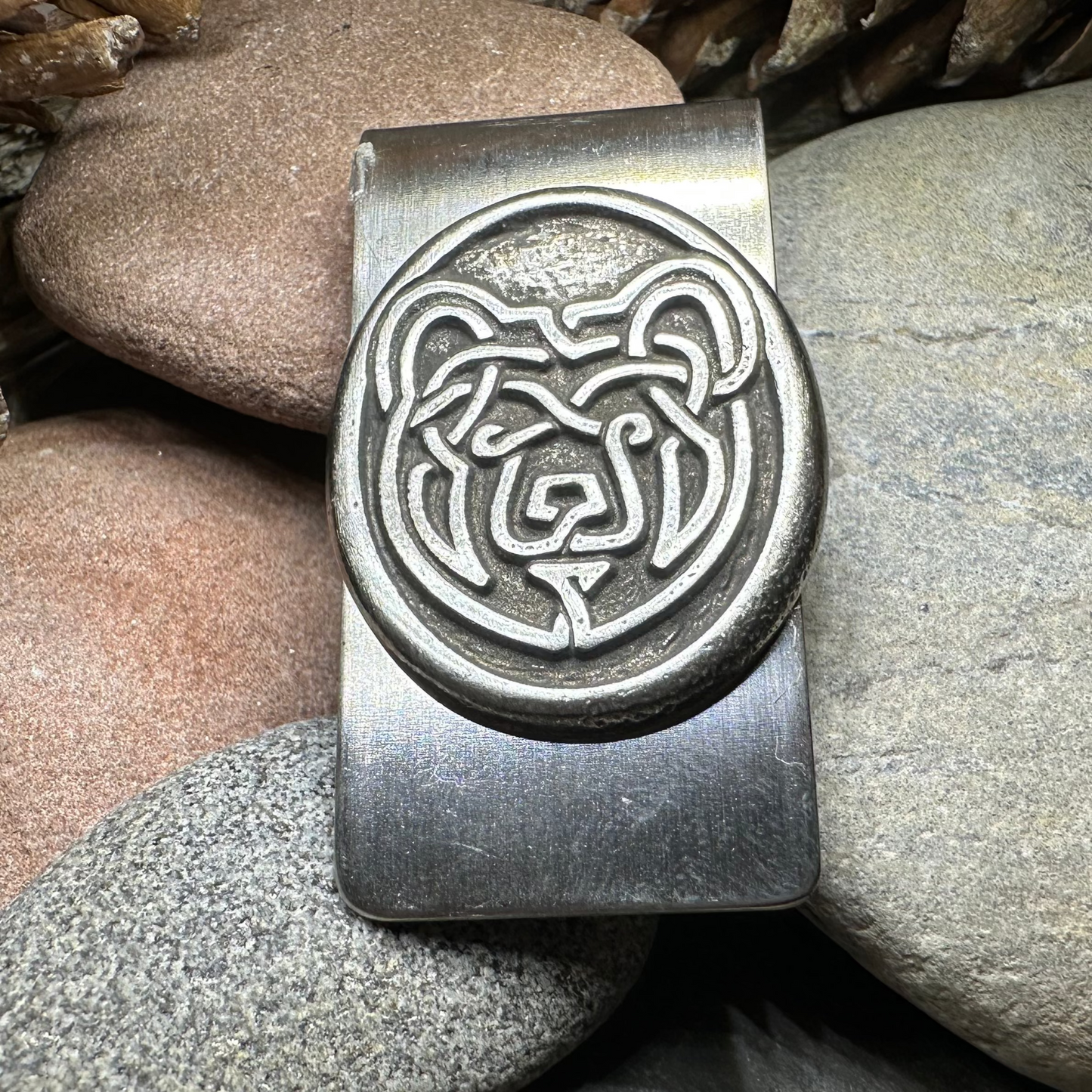 Celtic Bear Money Clip