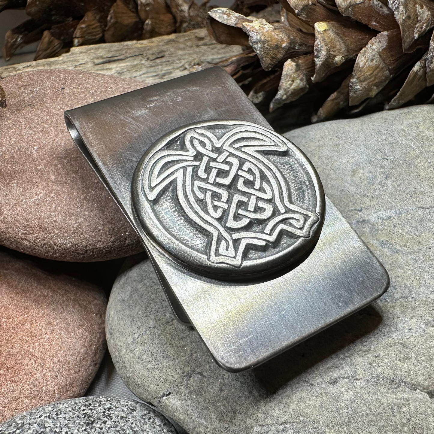 Celtic Turtle Money Clip