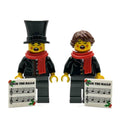 Custom Christmas Caroler Minifigs - 