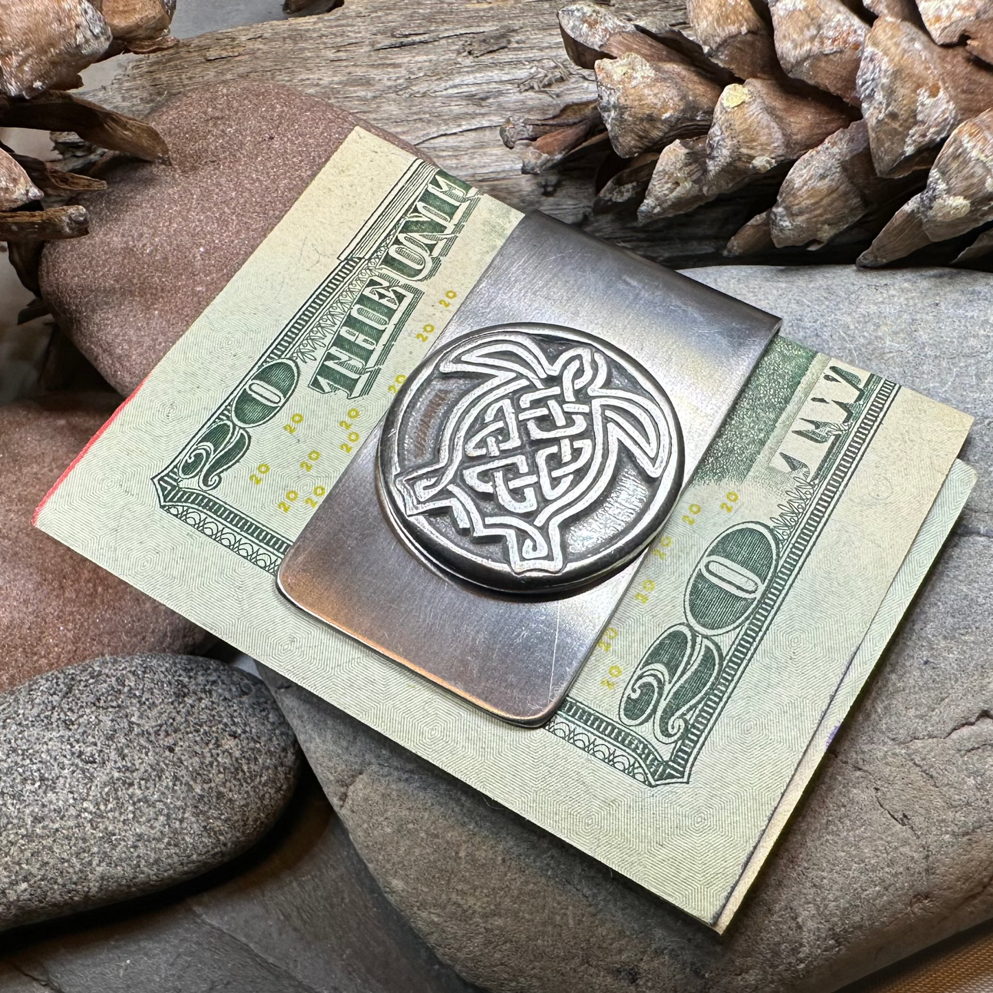 Celtic Turtle Money Clip