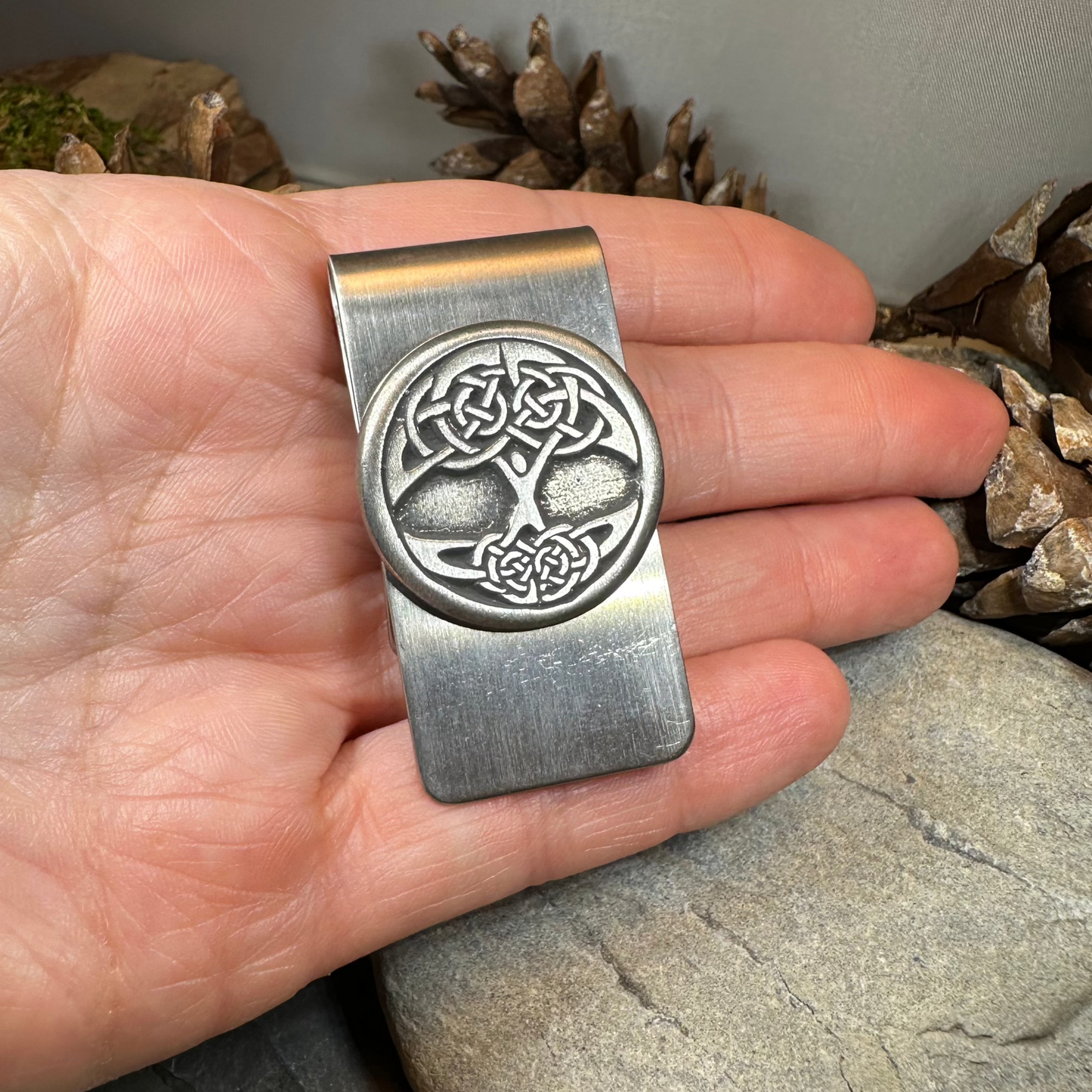 Celtic Tree of Life Money Clip
