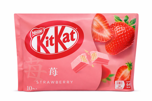 Kit Kat Strawberry - Bag of 10 (113g) (Japan)