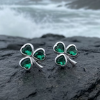 Emerald Isle Shamrock Earrings