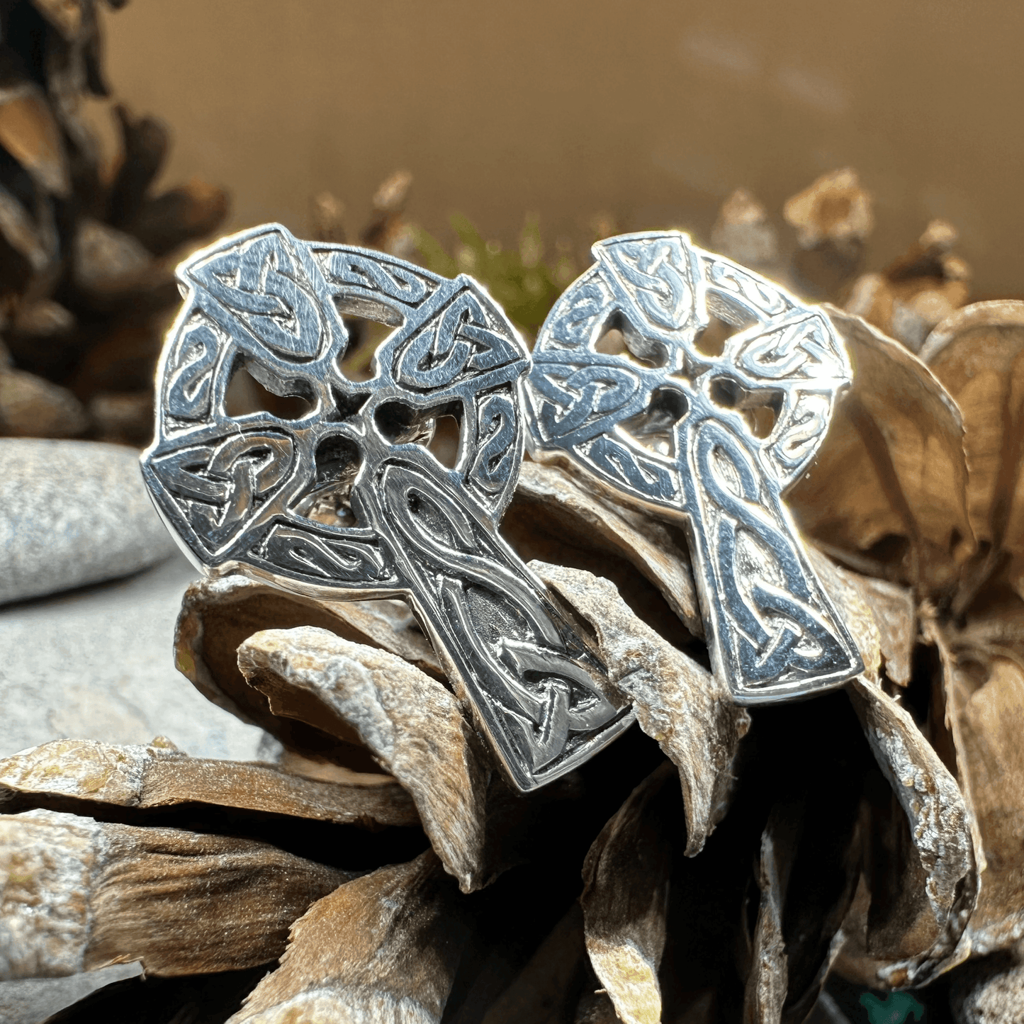 Celtic Cross Cuff Links - 