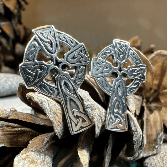 Celtic Cross Cuff Links - 