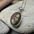 Celtic Purple Night Necklace