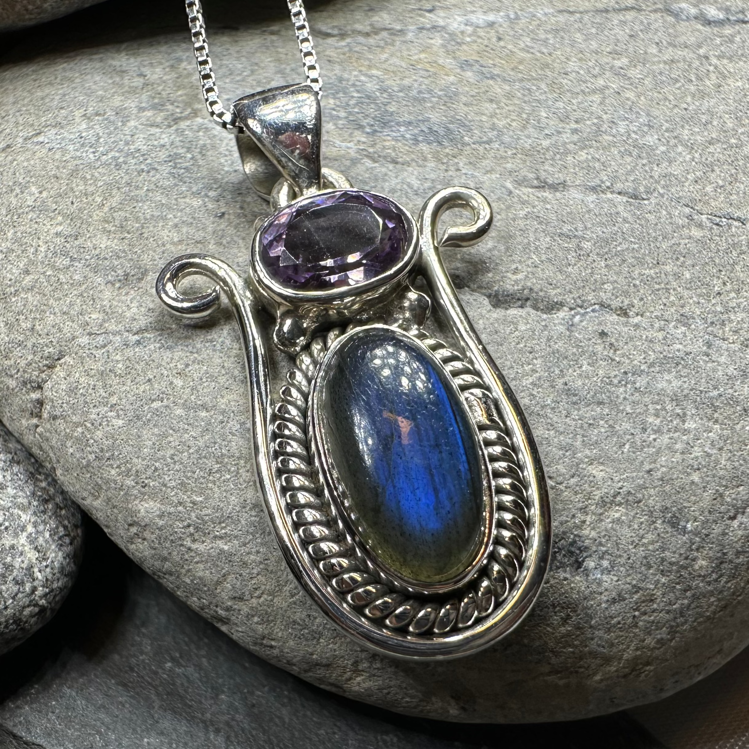 Romilly Labradorite Necklace