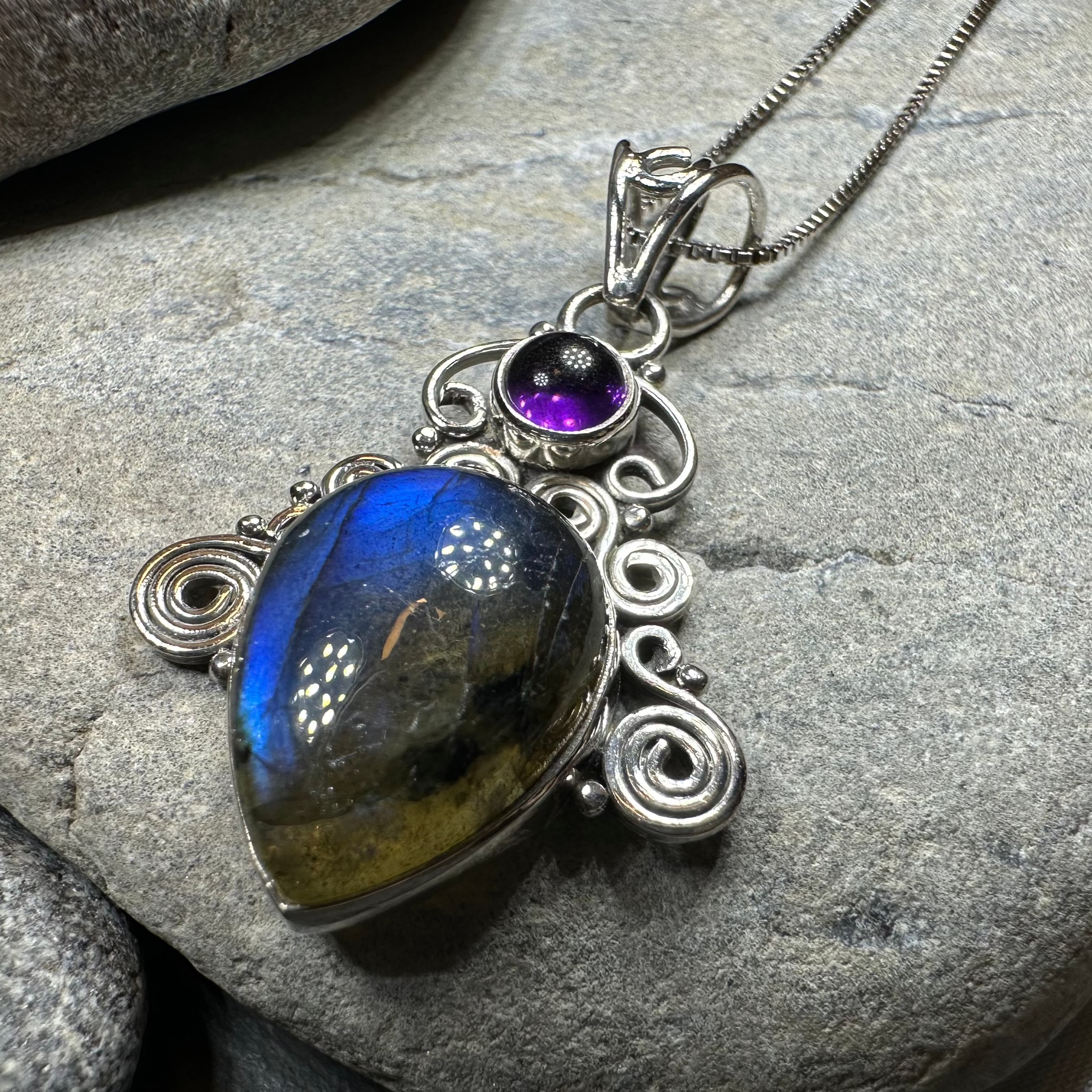 Blaise Labradorite Necklace