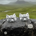 Lyssie Owl Stud Earrings