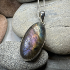 Celtic Purple Night Necklace