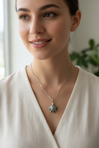 Birte Celtic Turtle Necklace