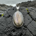 Celtic Purple Night Necklace