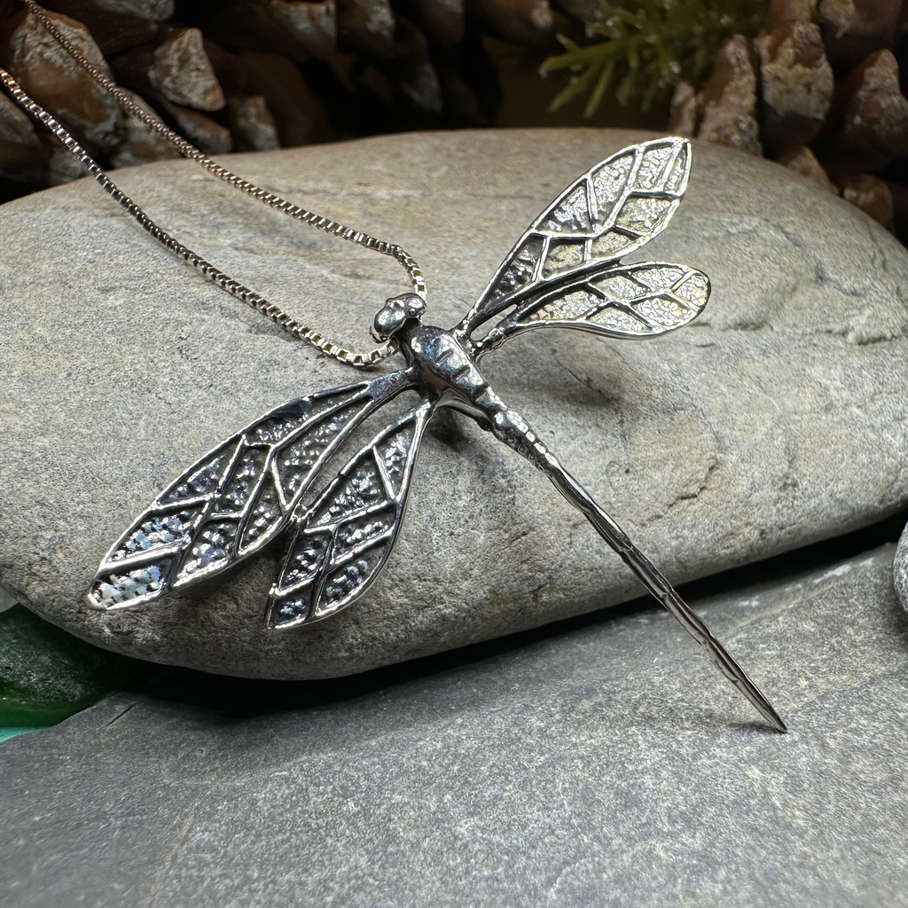 Realistic Dragonfly Necklace