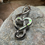 Opal Music Necklace