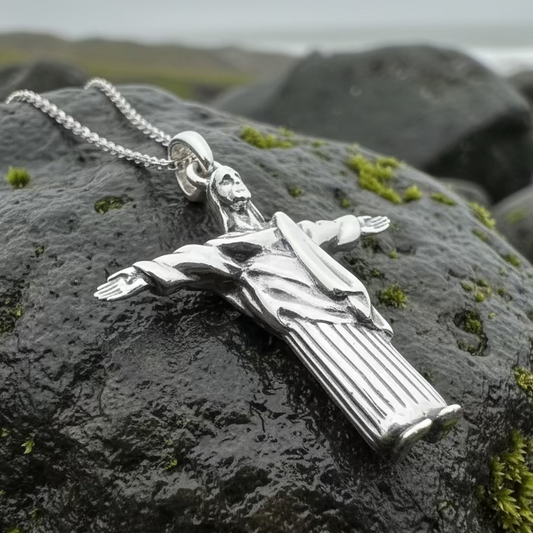 Christ the Redeemer Cross Necklace