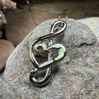 Opal Music Necklace