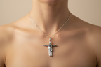 Christ the Redeemer Cross Necklace