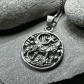 Oíche Wolf Necklace - 