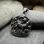 Oíche Wolf Necklace - 