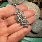 Derwen Oak Leaf Necklace - 18