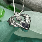 Millie Thistle Necklace - 18 / Amethyst