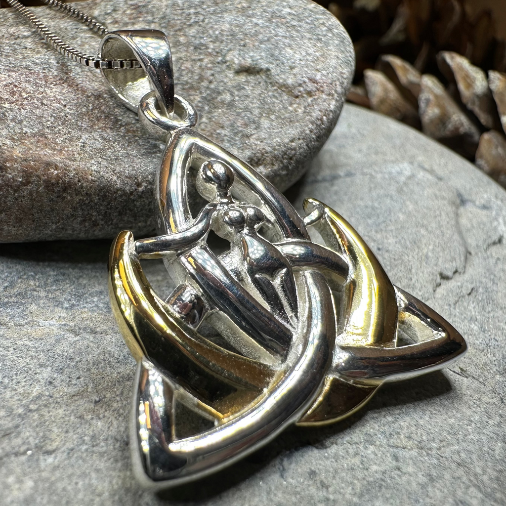 Crescent Moon Goddess Necklace