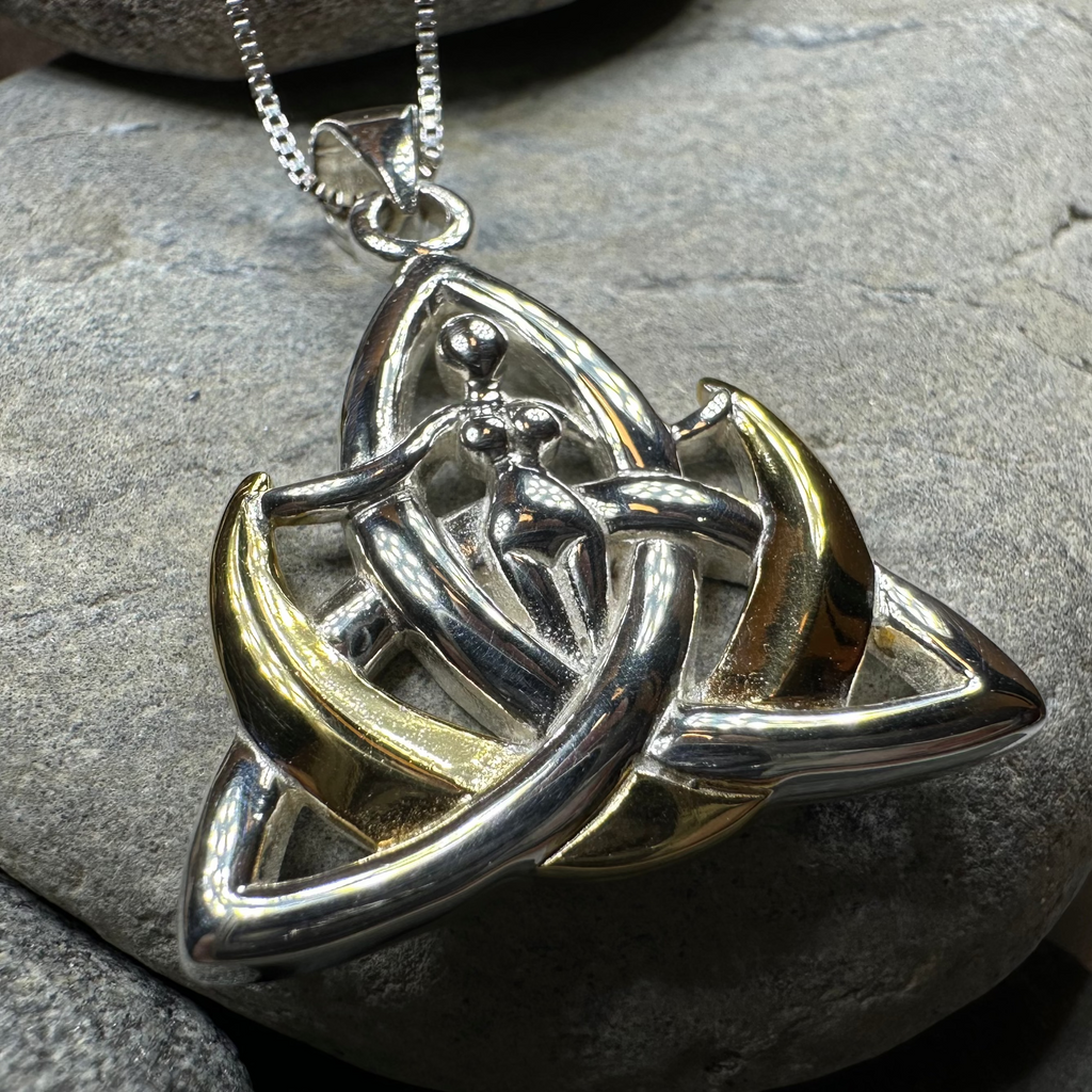 Crescent Moon Goddess Necklace