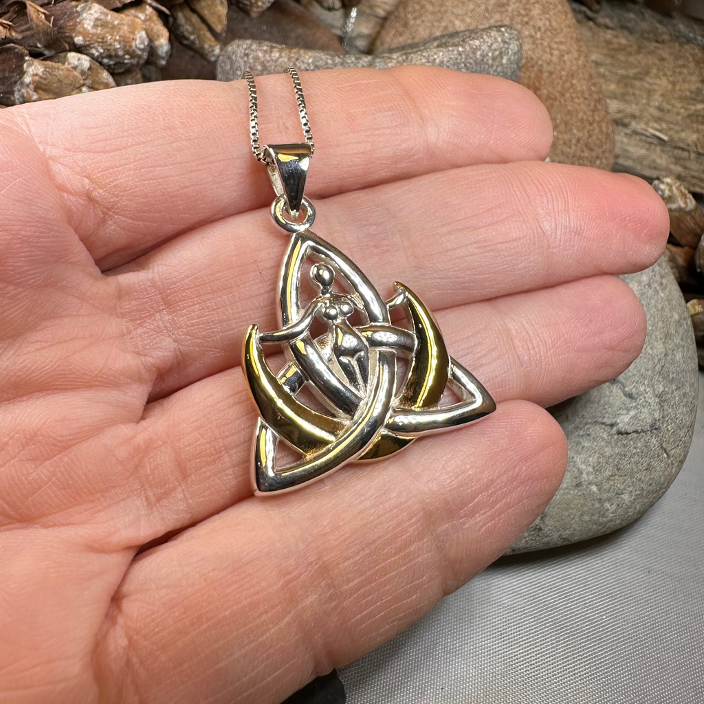 Crescent Moon Goddess Necklace