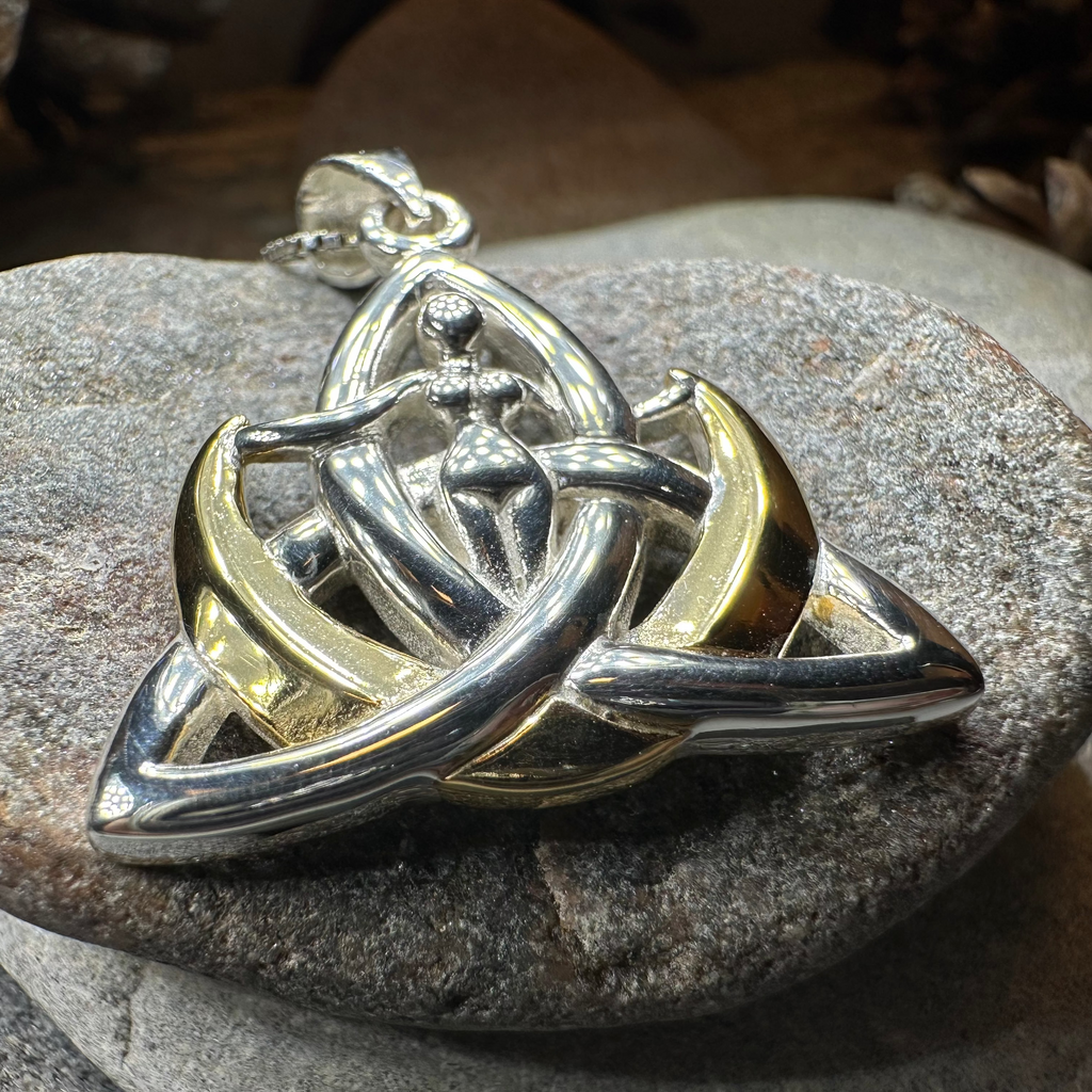 Crescent Moon Goddess Necklace