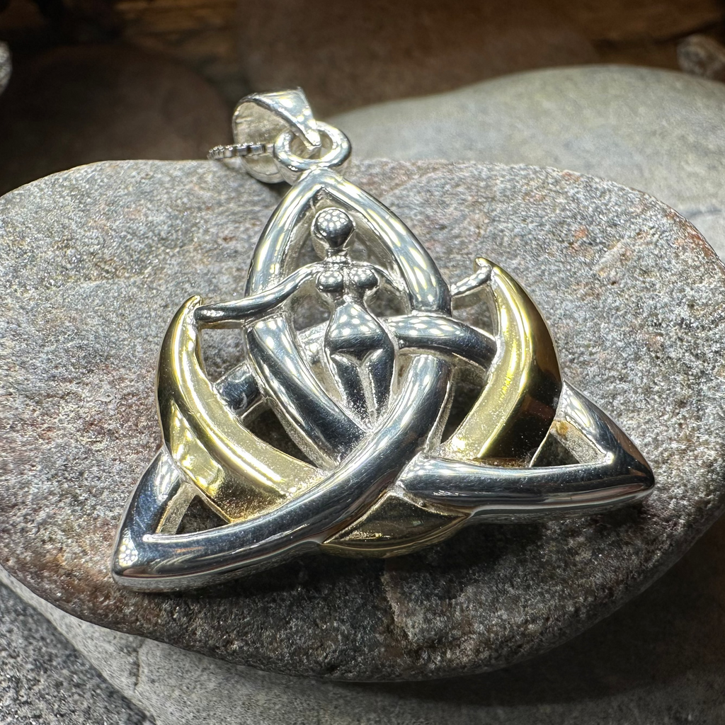 Crescent Moon Goddess Necklace