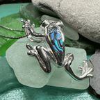 Abalone Frog Necklace - 