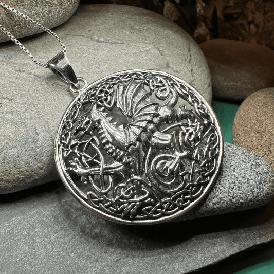 Welsh Dragon Necklace - 18