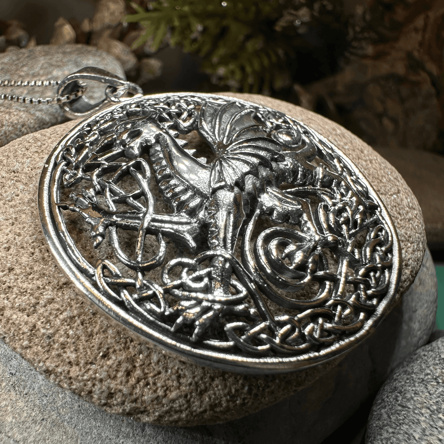 Welsh Dragon Necklace - 18