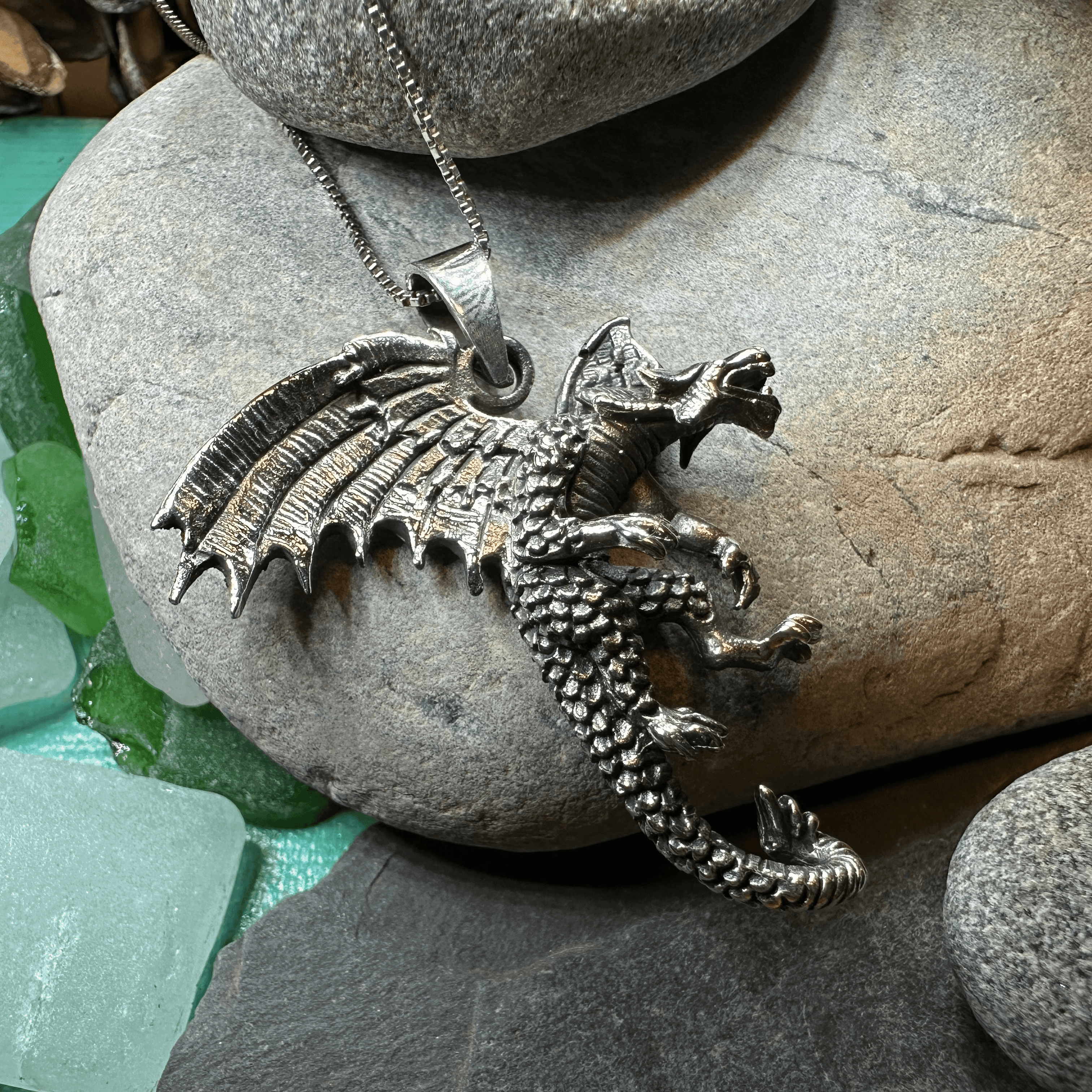 Zee Dragon Necklace - 18