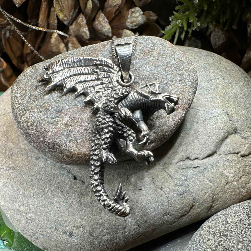 Zee Dragon Necklace