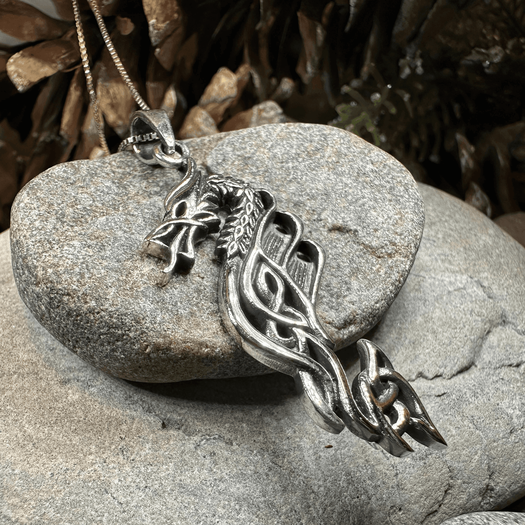 Zorn Celtic Dragon Necklace - 18
