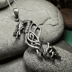 Zorn Celtic Dragon Necklace - 18