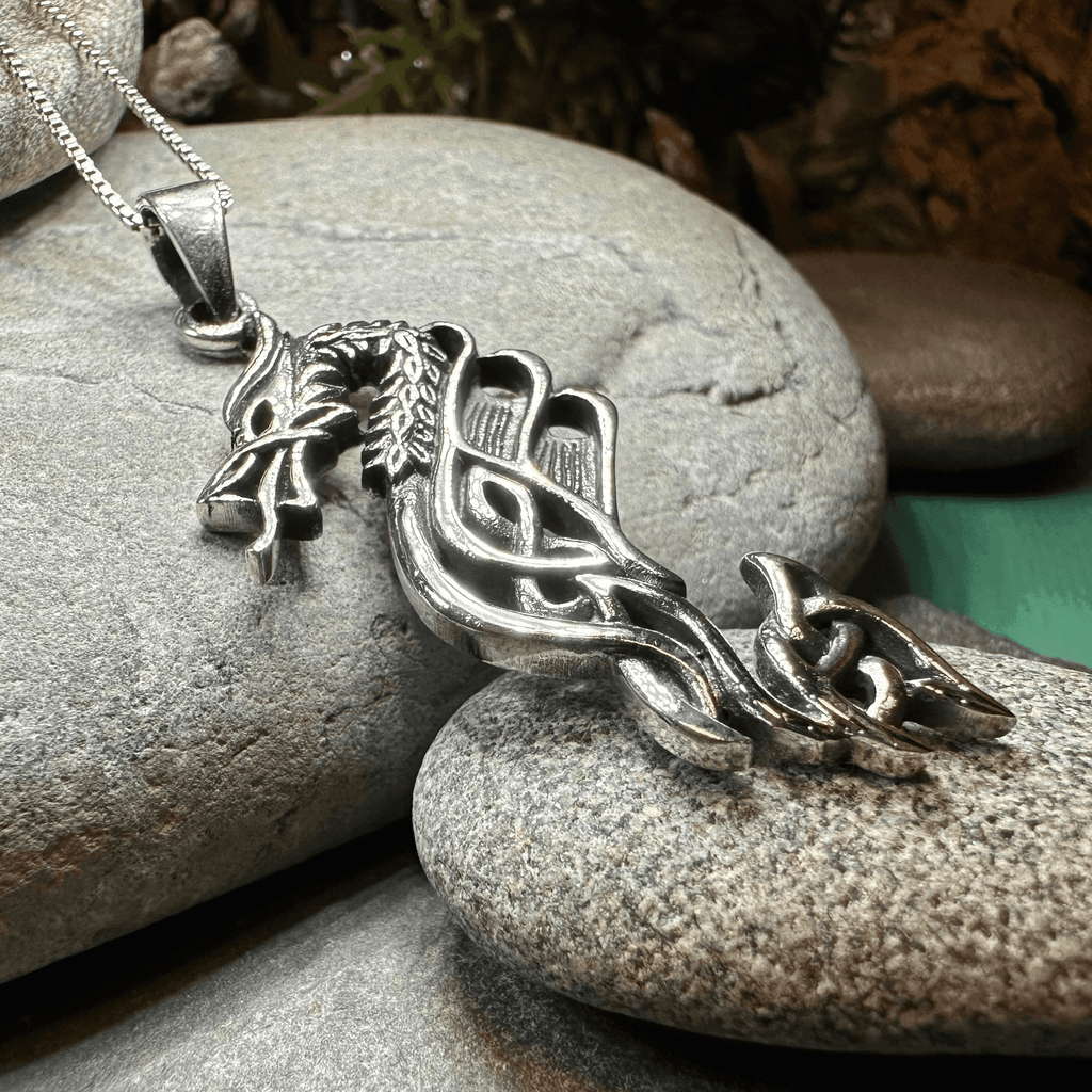 Zorn Celtic Dragon Necklace - 18