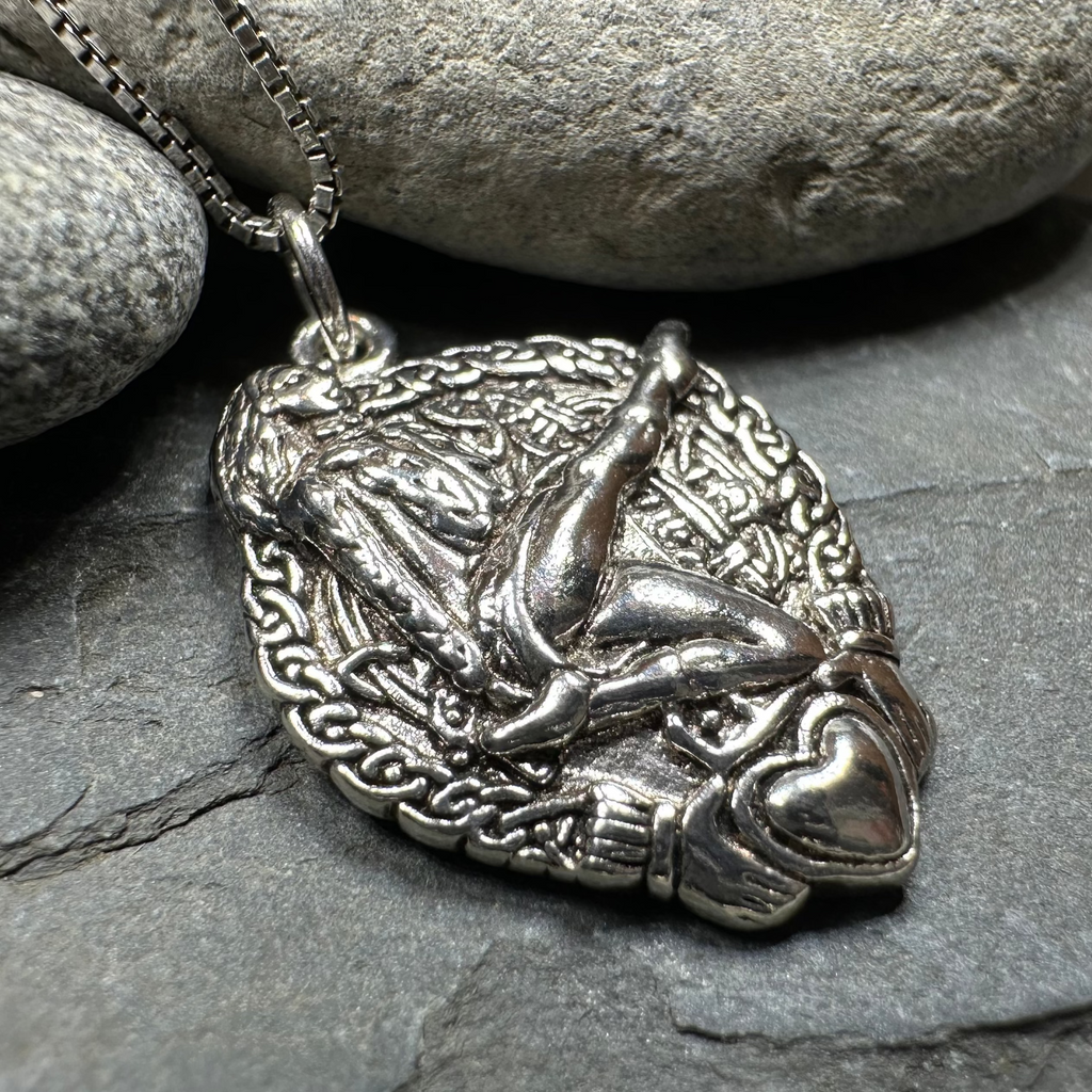 Claddagh Irish Dancer Necklace