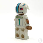 #1 QB Tua Dolphins Football Player Minifig - B3 Customs - 