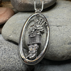 Proud Bagpiper Necklace