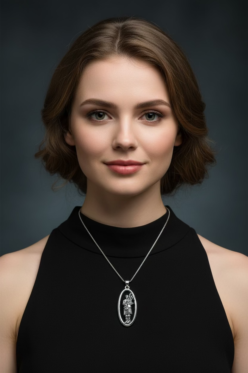 Proud Bagpiper Necklace